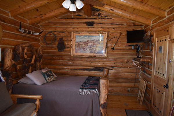 The Cow Puncher Log Cabin